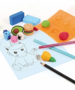 Alternative view of Patagom panda süthető radír gyurma tolltartó szett