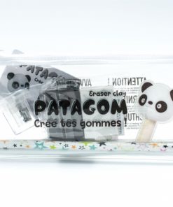 Patagom panda süthető radír gyurma tolltartó szett