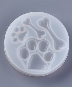 Lábnyom és csont szilikon forma