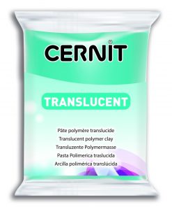 Cernit Trans süthető gyurma türkizkék 56g