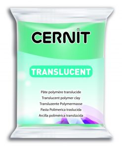 Cernit Trans süthető gyurma smaragd 56g