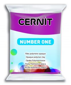 Cernit number one süthető gyurma bordó 56g