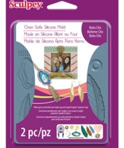 Alternative view of Sculpey boho chic mold