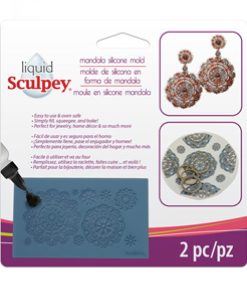 Sculpey mandala mold