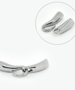 Platina kapocs 5mm 1 pár