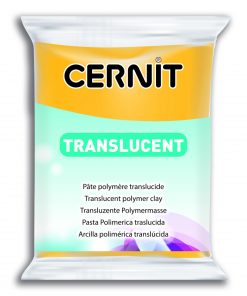 Cernit Trans süthető gyurma borostyán 56g