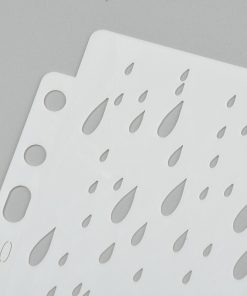 Alternative view of Stencil műanyag könnycsepp sablon