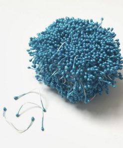 Virág bibe türkisz 3mm 20 db