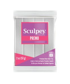 Premo süthető gyurma fehér csillogó arany 57g