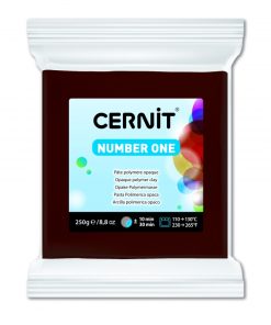 Cernit number one süthető gyurma barna 250g
