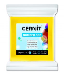 Cernit number one süthető gyurma sárga 250g