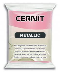 Cernit metallic rózsa arany 56g