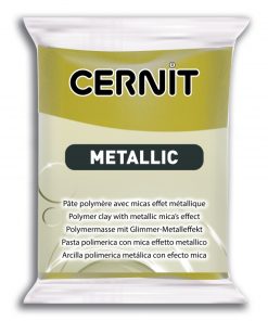 Cernit metallic antik arany 56g
