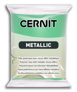 Cernit metallic türkiz arany 56g