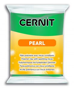 Cernit Pearl zöld 56g