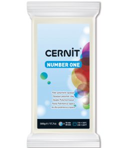 Cernit number one fehér 500g