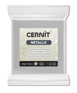 Cernit metallic ezüst 250g