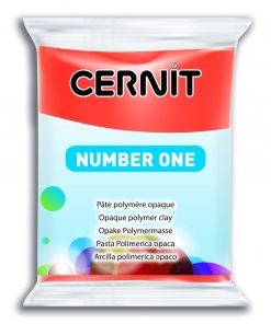 Cernit number one süthető gyurma pipacspiros 56g