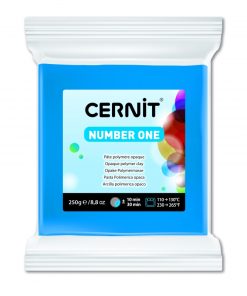 Cernit number one süthető gyurma kék 250g