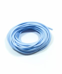 Világoskék kaucsuk  4mm 1m