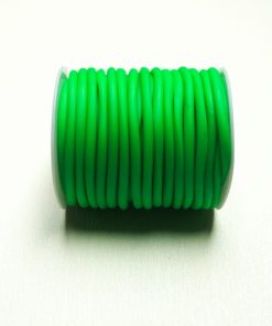 Zöld kaucsuk 5mm/3mm 1m