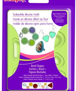 Alternative view of Sculpey  bezel mold