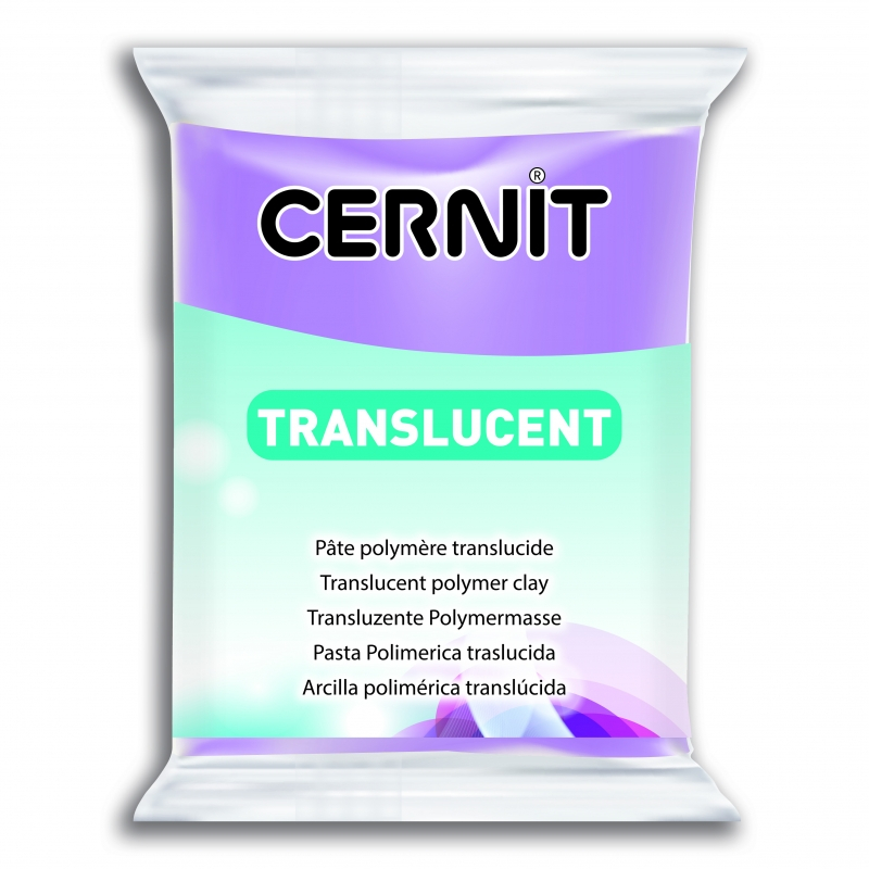 Cernit Trans süthető gyurma viola 56g