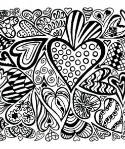 Cernit textúra Hearts