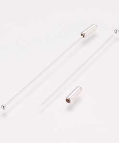 Alternative view of Brosstű ezüst színű 1db