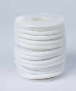 Fehér kaucsuk 5/3mm 1m