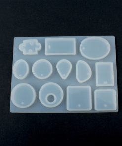 Medál szilikon forma standard 12db-os A