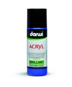Darwi fényes ultramarin kék akrilfesték 80ml