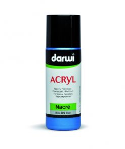 Darwi gyöngyház kék akrilfesték 80ml