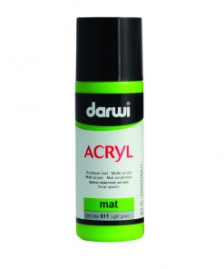 Darwi matt világoszöld akrilfesték 80ml