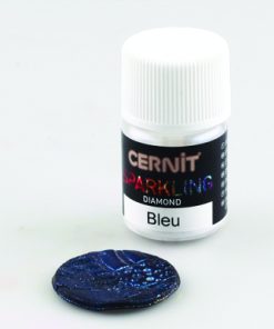 Cernit sparkling pigment púder gyémánt kék 5g