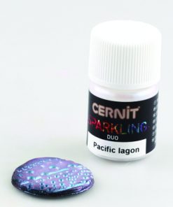 Cernit sparkling pigment púder duo pacific lagoon 2g