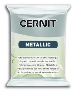 Cernit metallic ezüst 56g
