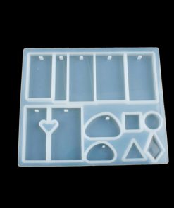 Medál szilikon forma standard 12db-os B