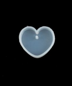 Medál szilikon forma szív