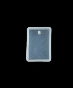 Medál szilikon forma téglalap