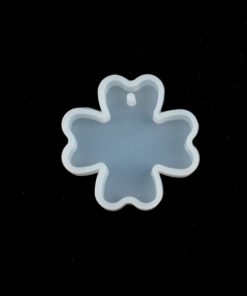 Medál szilikon forma lóhere