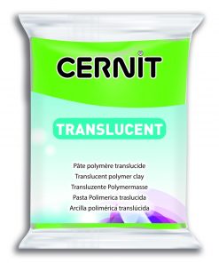 Cernit Trans süthető gyurma lime zöld 56g