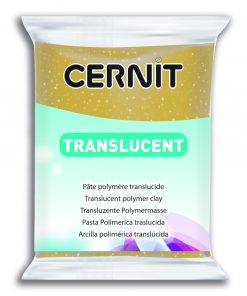 Cernit Trans süthető gyurma csillogó arany 56g