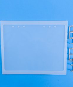 Filofax borító közepes szilikon forma fémspirállal