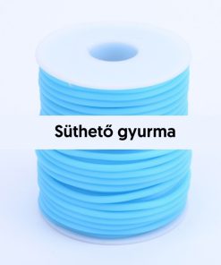 Égkék pvc zsinór 3mm/1,5mm 1m
