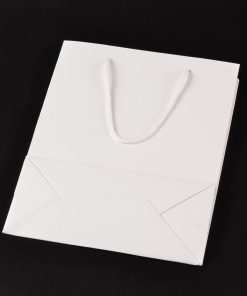 Ajándék szatyor  fehér 12x5,7x16