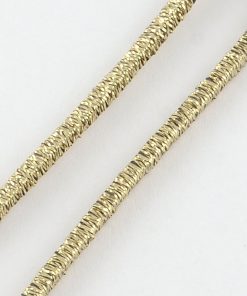 Elasztikus zsinór metál arany 1m