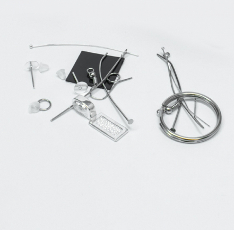 Ékszer alap szett ezüst 19db