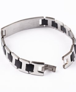 Karkötő alap rozsdamentes acél órakapoccsal rozsdamentes acél-fegyver szín