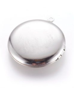Alternative view of Rozsdamentes acél kerek medál nyitható